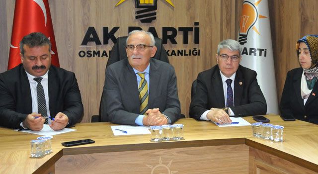 AK Partili Yılmaz Osmaniye’de Konuştu