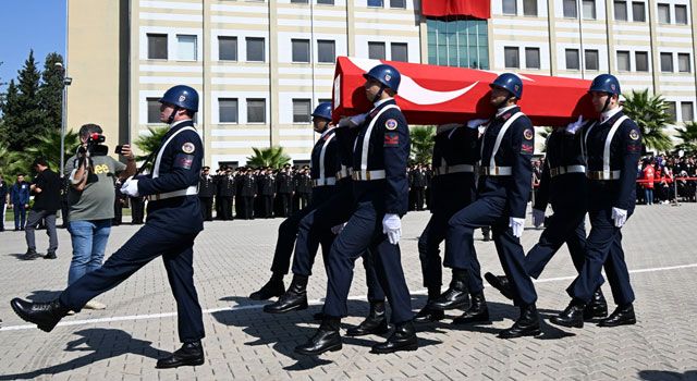 Şehit Astsubay için Tören Düzenlendi