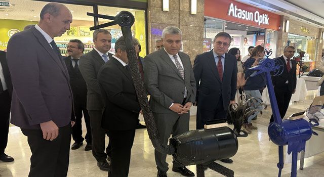 Meslek Lisesi Öğrencilerinden İlgi Çekici Sergi