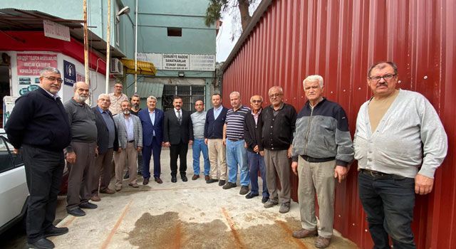 Müdür Sarıbuva, Sanayi Sitesini Ziyaret Etti