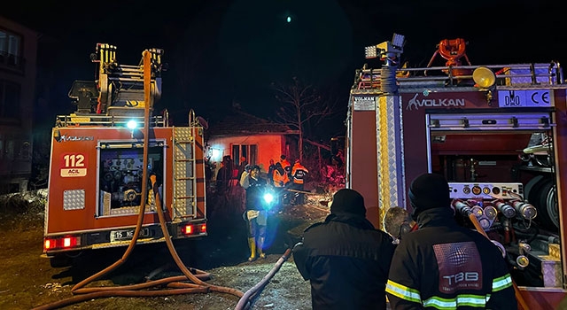 Burdur’da müstakil evde çıkan yangında bir kişi öldü