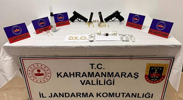 Kahramanmaraş’ta uyuşturucu operasyonunda 3 şüpheli yakalandı