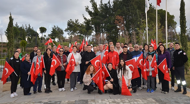 Serik’te ”Hareketlilik Yılı” etkinlikleri kapsamında yürüyüş yapıldı