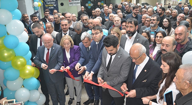 Tarsus’ta İYİ Parti Seçim Koordinasyon Merkezi açıldı