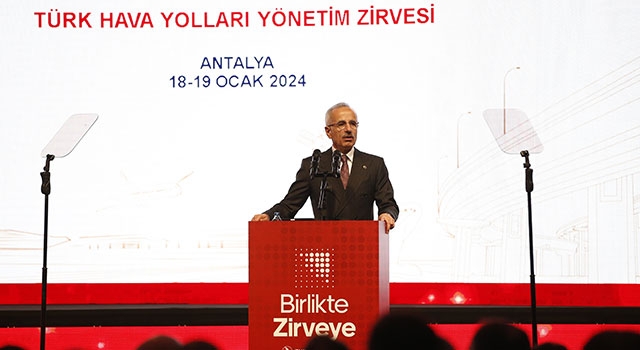 Ulaştırma ve Altyapı Bakanı Uraloğlu, THY Yönetim Zirvesi 2024 etkinliğinde konuştu: