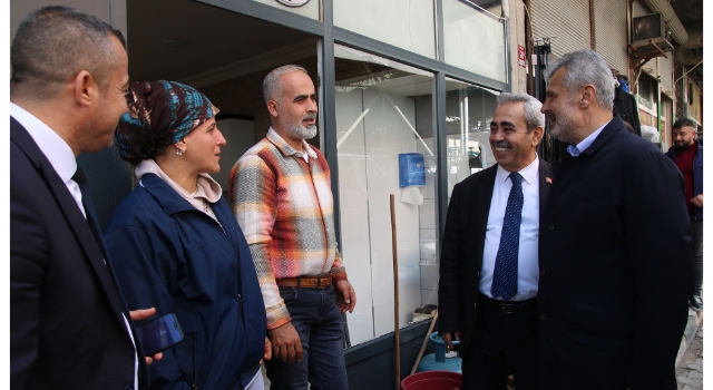 AK Parti Hatay Büyükşehir Belediye Başkan adayı Öntürk’ten, Altınözü’ne ziyaret
