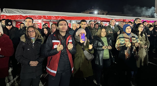 Osmaniye’de depremde yaşamını yitirenler anıldı