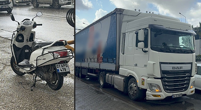 Adana’da tır ile çarpışan motosikletin sürücüsü hayatını kaybetti