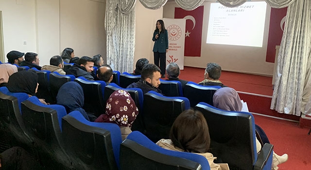 Aladağ’da ”Okul ve Aile” konulu seminer verildi