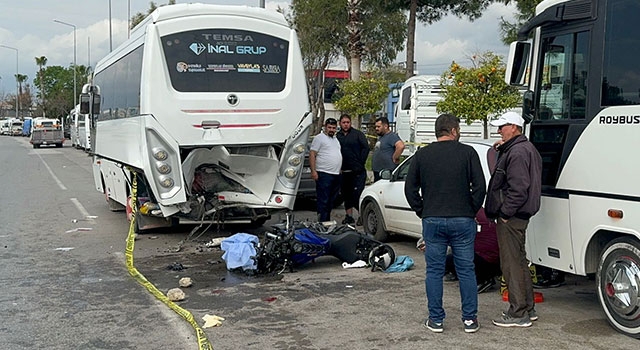 Antalya’da trafik kazasında motosiklet sürücüsü genç yaşamını yitirdi