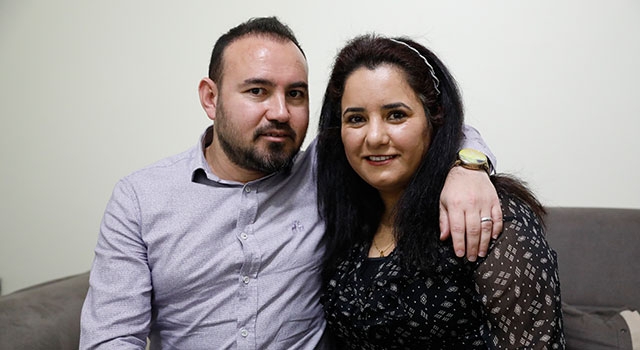 Aşkları depremle sınanan Aybek çifti mutlu evlilikleriyle hayata tutundu