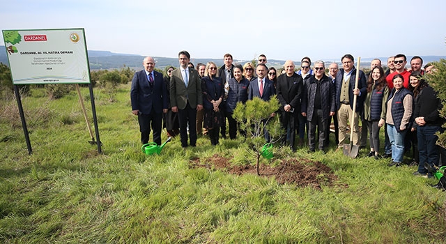 Dardanel, Çanakkale’de 40. yılında hatıra ormanı oluşturdu