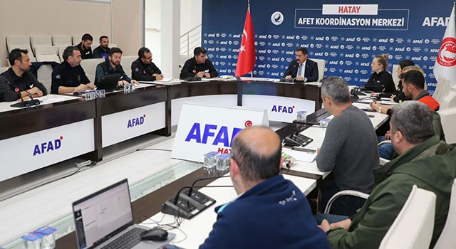 Hatay’da sağanak nedeniyle kriz masası oluşturuldu