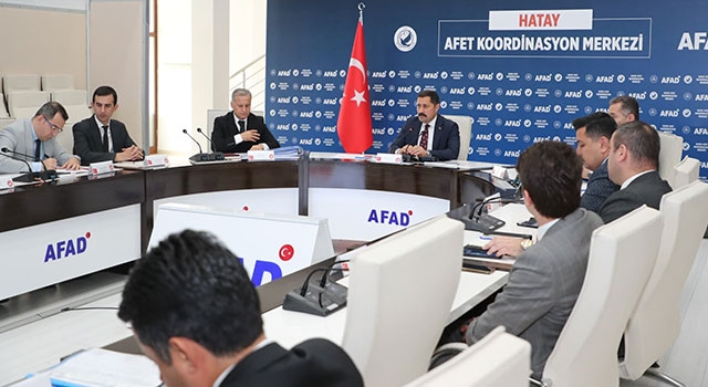 Hatay’da seçim güvenliği toplantısı yapıldı