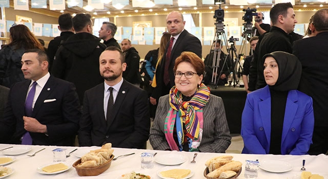 İYİ Parti Genel Başkanı Akşener Isparta’da iftar programında konuştu: