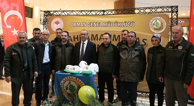 Kahramanmaraş’ta vatandaşlara fidan dağıtıldı