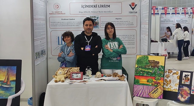 Finike BİLSEM öğrencilerinin projeleri, Isparta’da sergileniyor