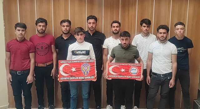 Hatay’da 10 düzensiz göçmen yakalandı