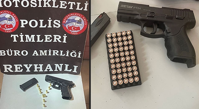 Hatay’da silah ve mühimmat kaçakçılığı operasyonunda 2 şüpheli yakalandı