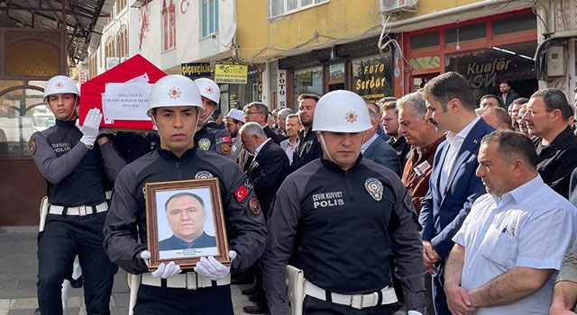 Kalp krizi sonucu ölen polis memuru Kahramanmaraş’ta son yolculuğuna uğurlandı