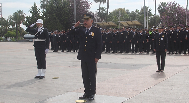 Mersin’de Türk Polis Teşkilatının 179. kuruluş yıl dönümü kutlandı