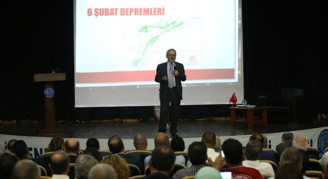 Prof. Dr. Naci Görür, Hatay’da ”Deprem Dirençli İskenderun” söyleşisinde konuştu: