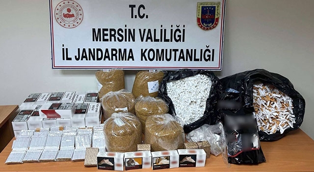 Mersin’de 380 bin makaron ele geçirildi