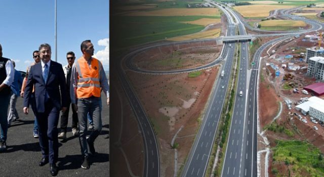 Sakızgediği Bağlantı Yolu Tamamlandı