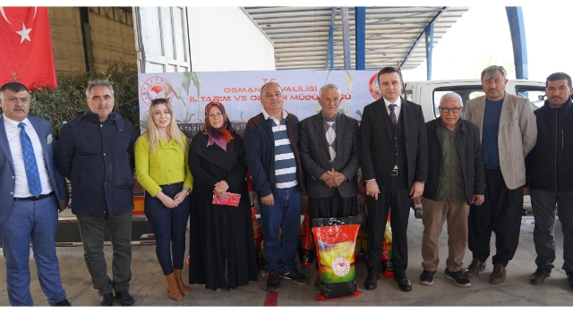 Kadirli’de çiftçilere %75 hibeli yem bitkisi desteği