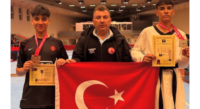Bir Başarı da Tekvando da: Bulgaristan'da Madalya Sevinci