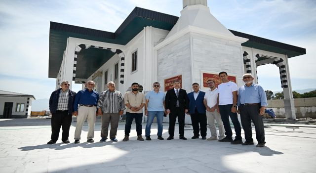 Cebelibereket Şehitlik Camii’nde Sona Gelindi: Vali Yılmaz İncelemelerde Bulundu