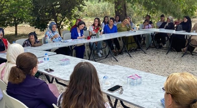 Kadirli Kadın Buluşmaları Köylerde İlgi Görüyor