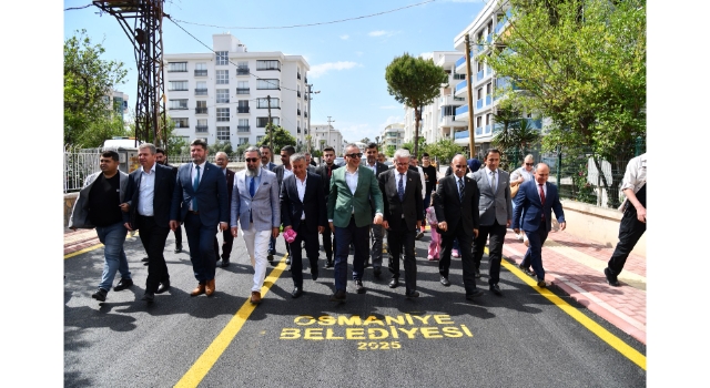 O Mahallede Altyapı ve Üstyapı Çalışmaları Tamamlandı