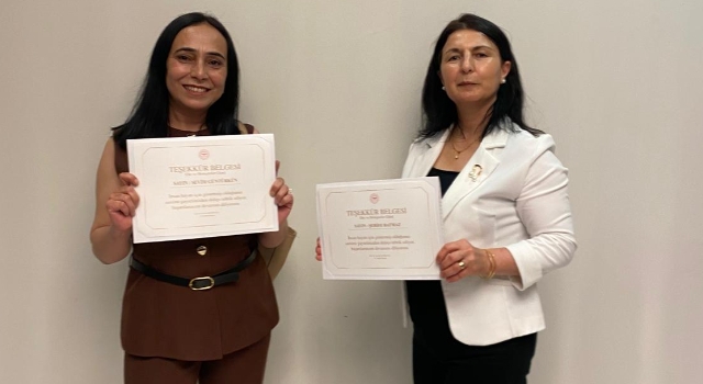 Osmaniye Devlet Hastanesi’nden İki İsim Teşekkür Belgesi Aldı