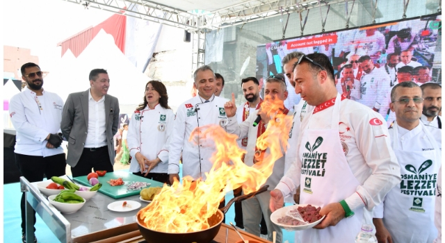 Osmaniye Lezzet Festivali Renkli Görüntülerle Tamamlandı