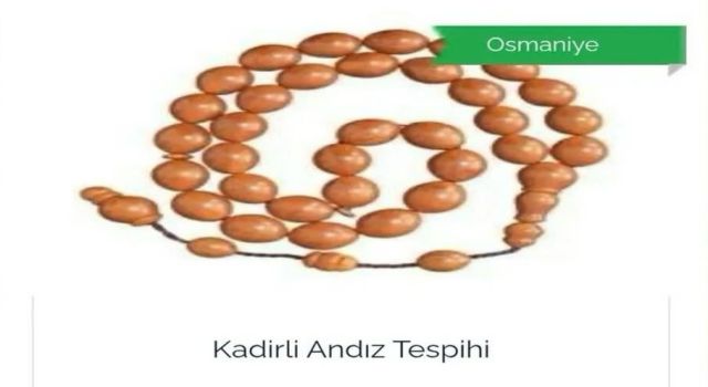 Osmaniye'de "Kadirli Andız Tespihi" Tescillendi