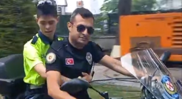 Osmaniye'de Polislerden Engellilere Motosikletli Sürprizi