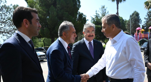Bakan Ali Yerlikaya Osmaniye’de Güvenlik Gündemiyle Karşılandı