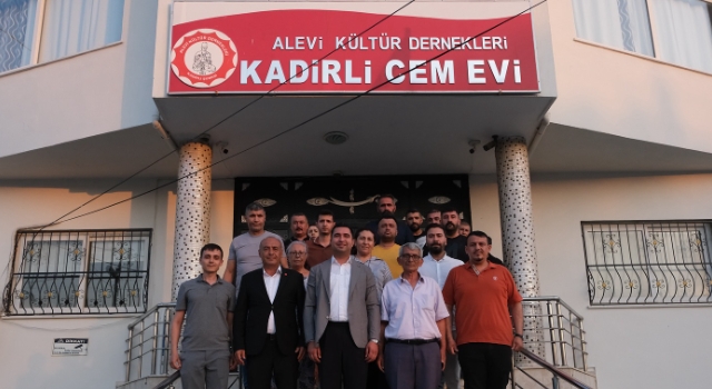 Başkan Olcar’dan Cemevi Ziyareti