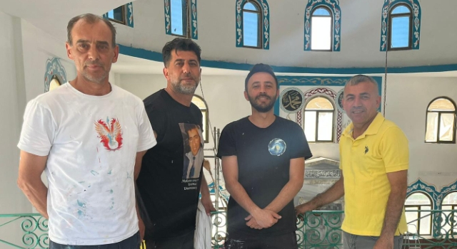 Eski Futbolcular Camide Hat Sanatına Gönül Verdi