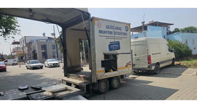 Gezici Araç Muayene İstasyonu Toprakkale'de Hizmette
