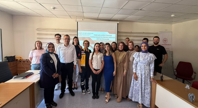 İl Ambulans Servisi personeline tıbbi acil çağrı eğitimi verildi