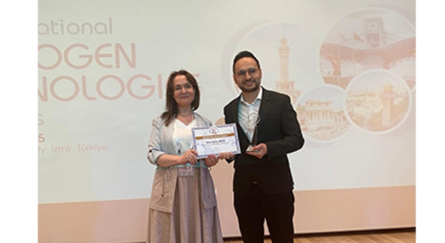 OKÜ’lü Araştırmacı Emin Serhat Akyüz’e Uluslararası Ödül