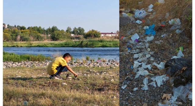 Osmaniye'de sulak alan çöp yığınına dönüştü