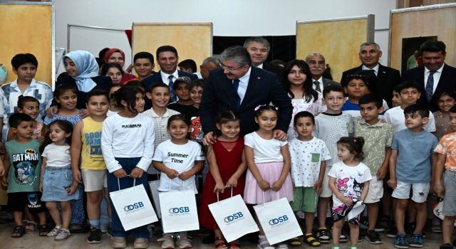 Osmaniye’de yetim ve öksüz çocuklar için karne şenliği düzenlendi
