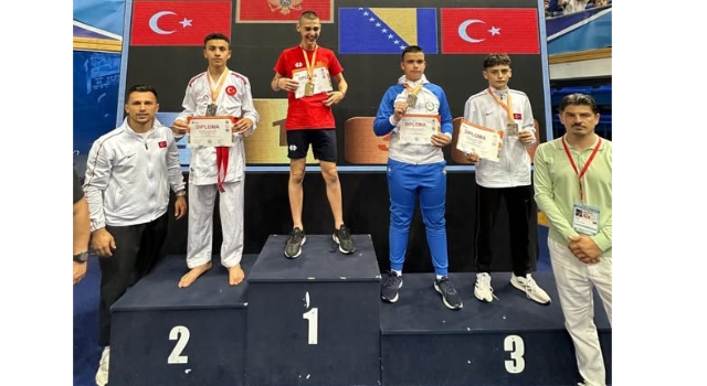 Osmaniyeli Yunus Balkan Şampiyonası’nda Gümüş Madalya Kazandı
