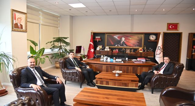 Toprakkale’den Rektör Uzun’a hayırlı olsun ziyareti
