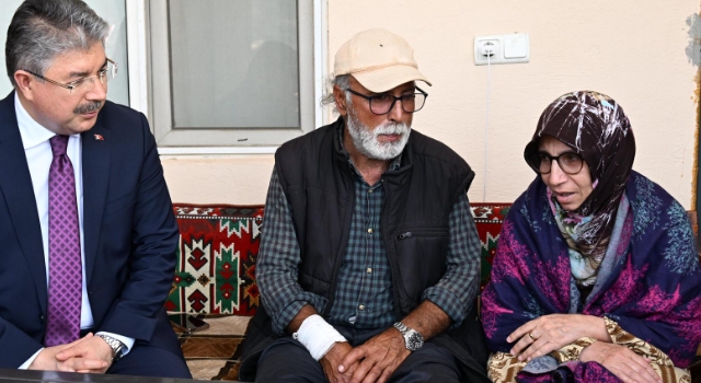 Vali Yılmaz’dan Gazze Yardım Gönüllüsünün Ailesine Ziyaret