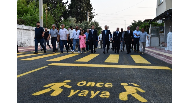 Yenilenen 14069 Sokak Görkemli Törenle Açıldı