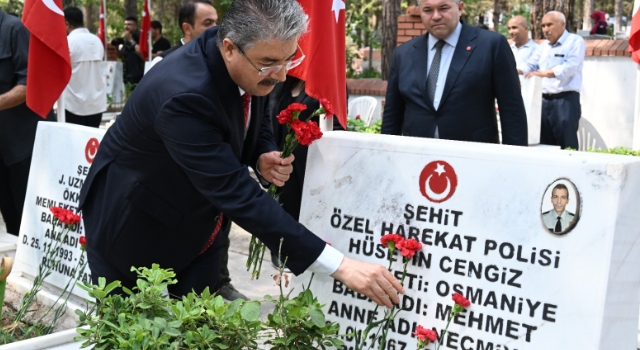 15 Temmuz Şehitleri Osmaniye'de Dualarla Anıldı
